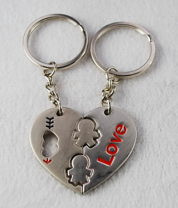 Promotional zinc alloy key chain