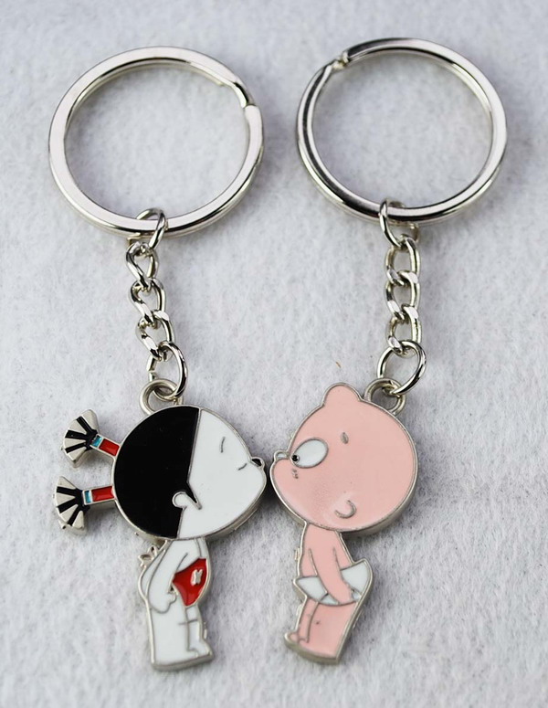 zinc alloy key chain for gifts