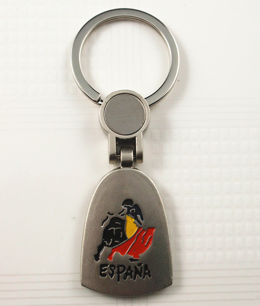 Keyring with Spain logo