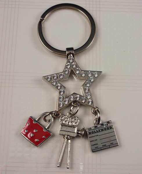 Souvenirs- Metal  charm key ring