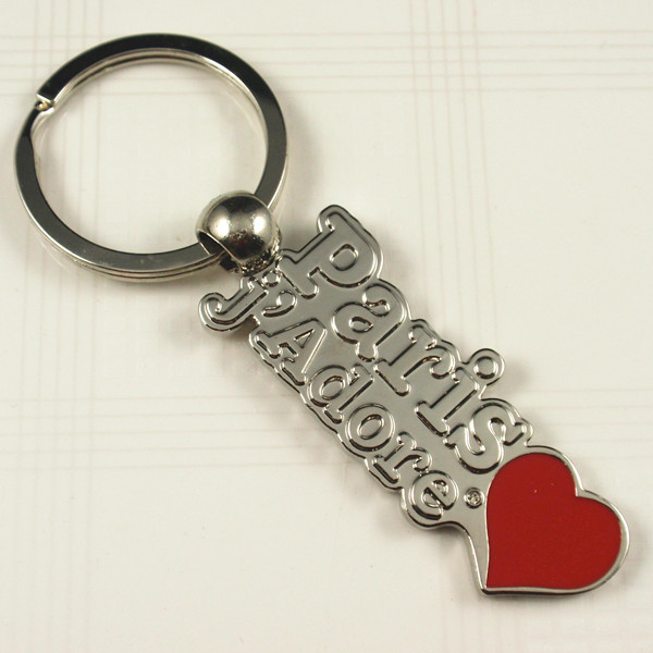 Souvenir- Metal key chain with PARIS Logo