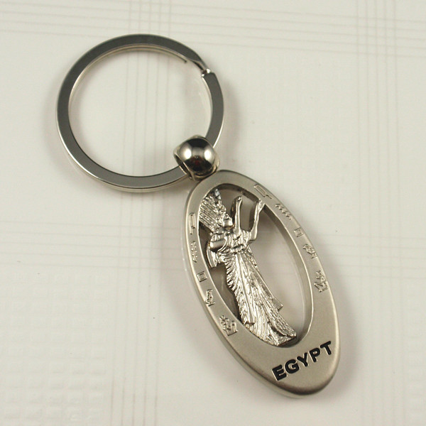 Souvenir- Metal key ring with Egypt
