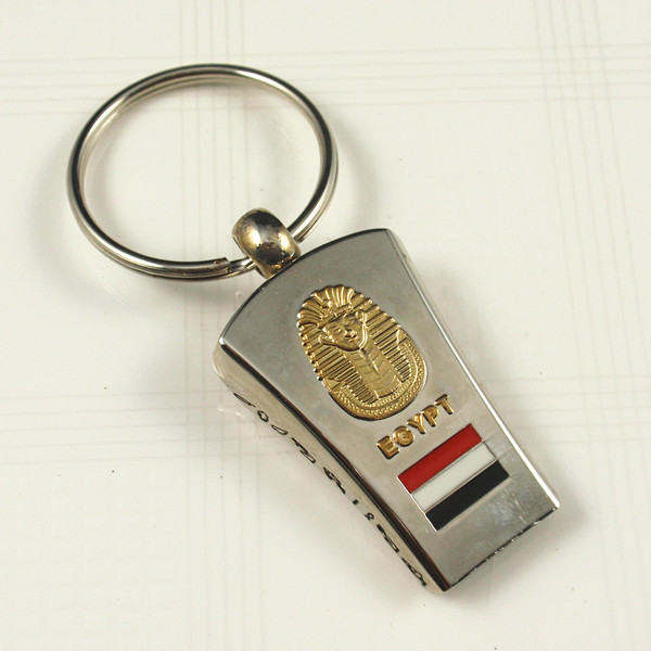Promotional gift - Metal keychain with Egypt L0go