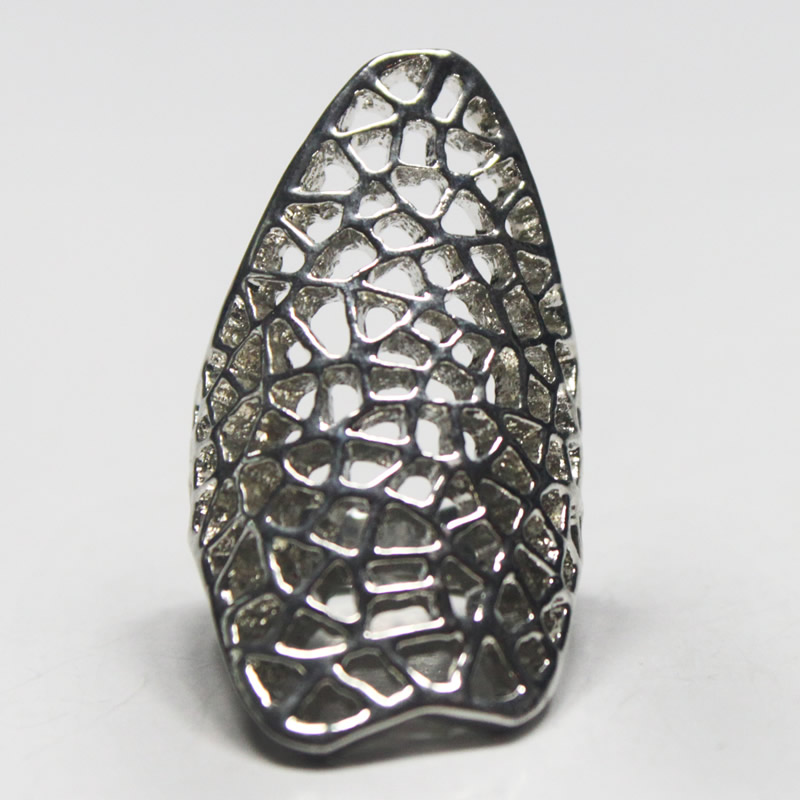 Fashion jewelry -Hollow metal finger ring
