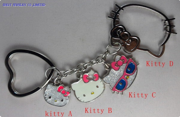 HELLO KITTY Zinc alloy key chain