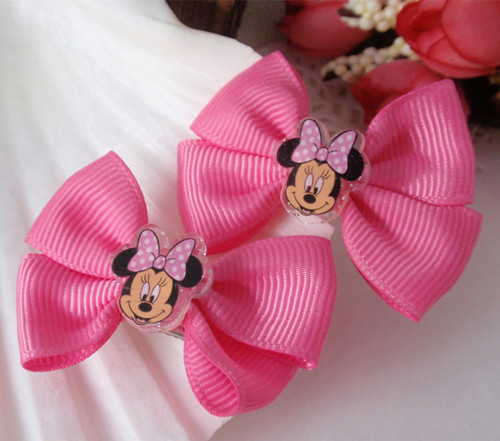 Disney hair accessories-Minnie hair clip set