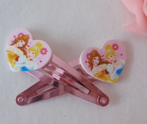 Disney hair accessories-princess hair pin set