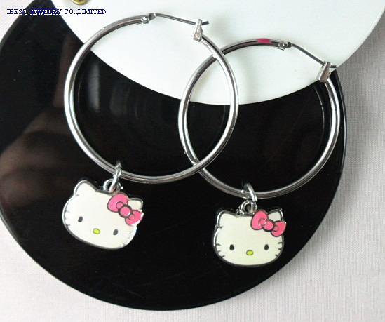 Hello Kitty Metal earring