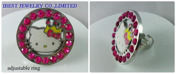 Hello Kitty Metal ring