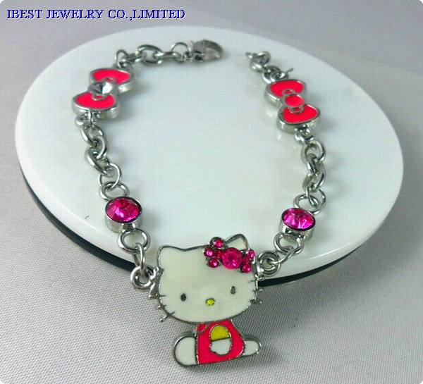 Hello Kitty zinc alloy bracelet