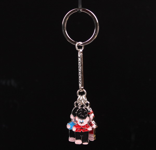 London style charms key chain