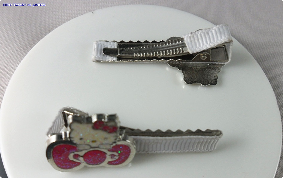 Hello kitty metal hair clip